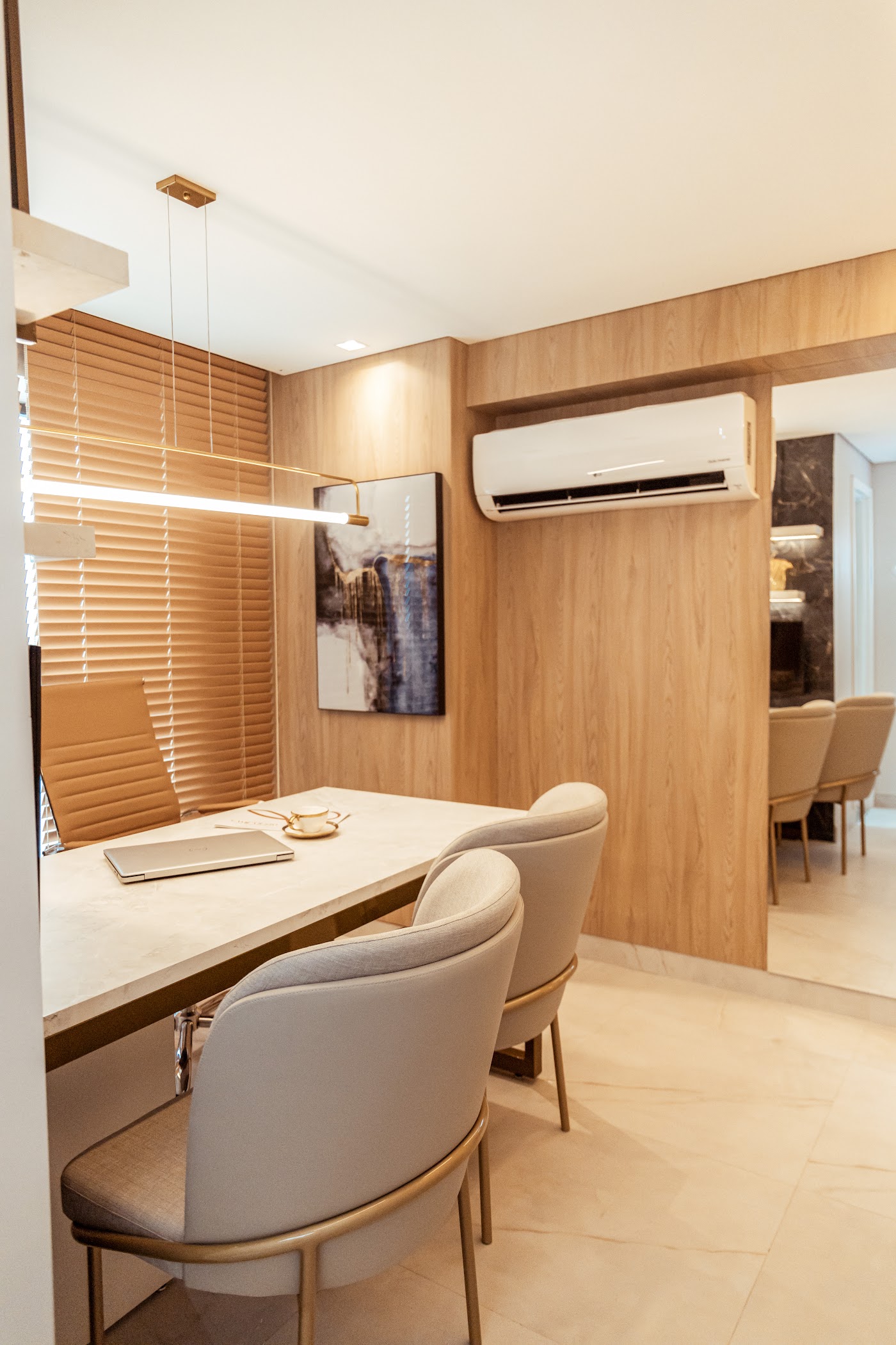 Sala de atendimento da Clínica Camila Justo